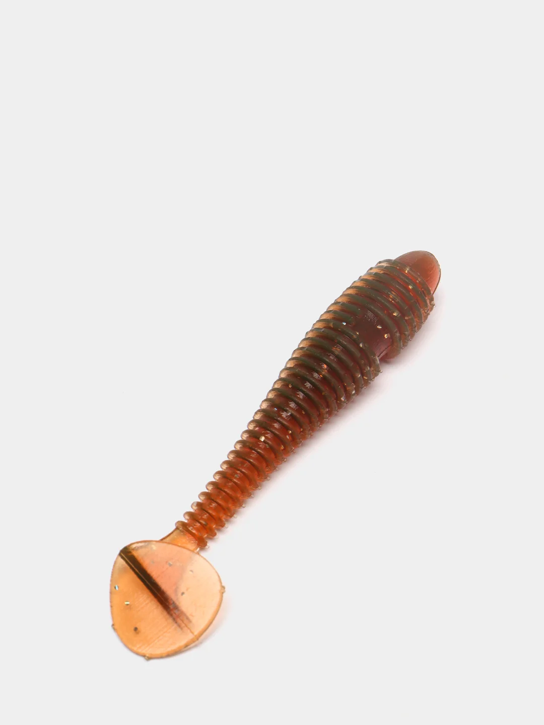 Коричневый силиконовая приманка Catchy fat man, 71 mm