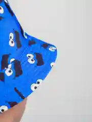 Индиго панама из хлопка, панамка двухсторонняя мужская женская
