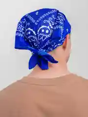 Синий бандана