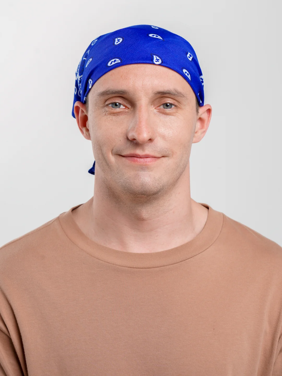 Синий бандана