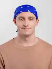 Синий бандана
