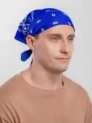 Синий бандана