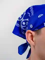 Синий бандана