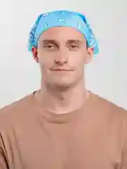 Голубой бандана
