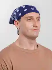 Темно-синий бандана