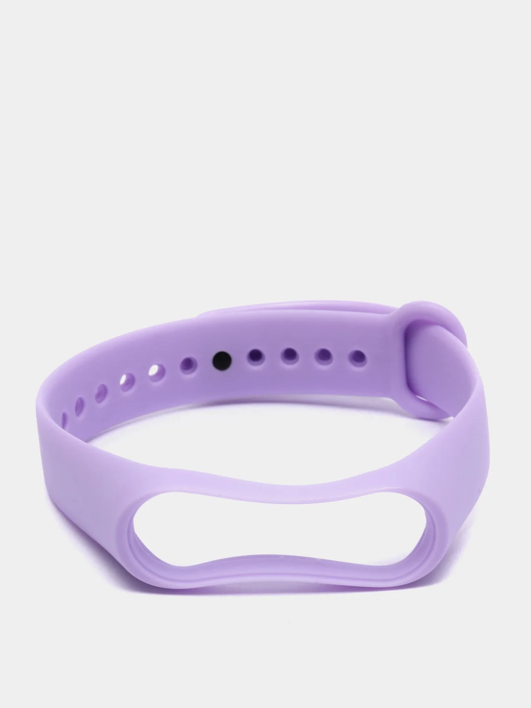 Лавандовый силиконовый ремешок Xiaomi Mi Band 3, Mi Band 4 (Сяоми Ми Бэнд 3, Ми Бэнд 4)