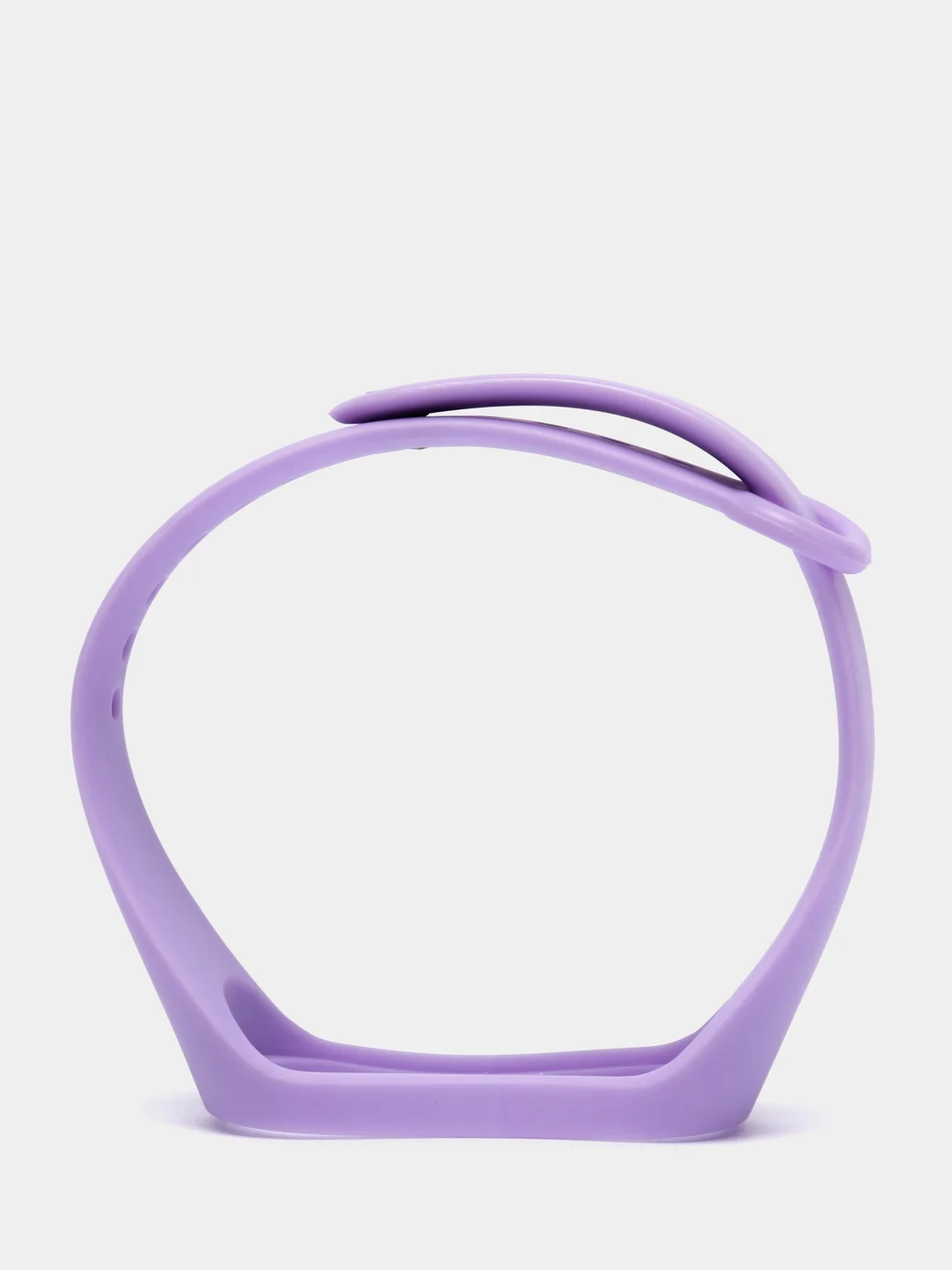 Лавандовый силиконовый ремешок Xiaomi Mi Band 3, Mi Band 4 (Сяоми Ми Бэнд 3, Ми Бэнд 4)