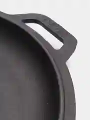 Казан азиатский чугунный WOK, с крышкой-сковородой, 4 л, ТМ BRIZOLL