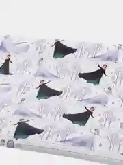 Бумага упаковочная глянцевая двусторонняя, Холодное сердце, 60 x 90 см