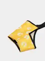 Желтый намордник нейлоновый для мелких, средних и крупных пород собак