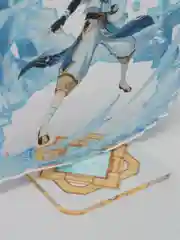 Голубой фигурки Genshin Impact, Геншин, акриловая, 2D