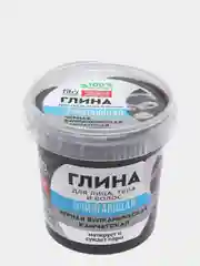 Черная вулканическая камчатская глина Fito, для лица, тела и волос очищающая, 155 мл