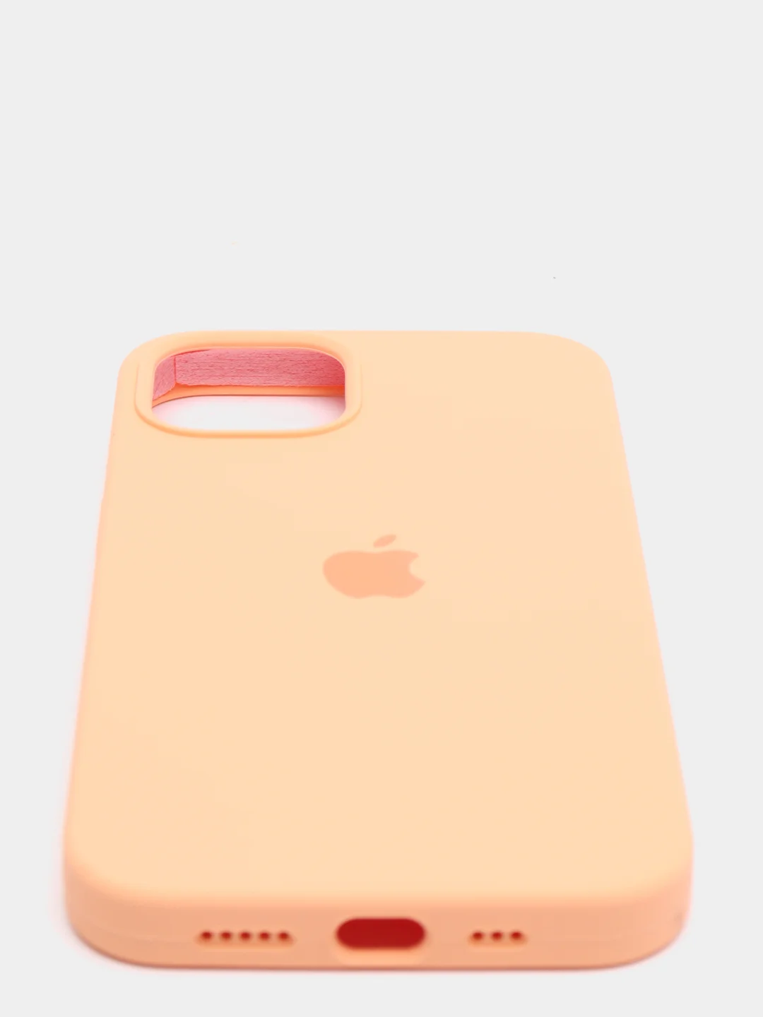 Манго чехол Silicone Case для iPhone 13 с закрытым низом