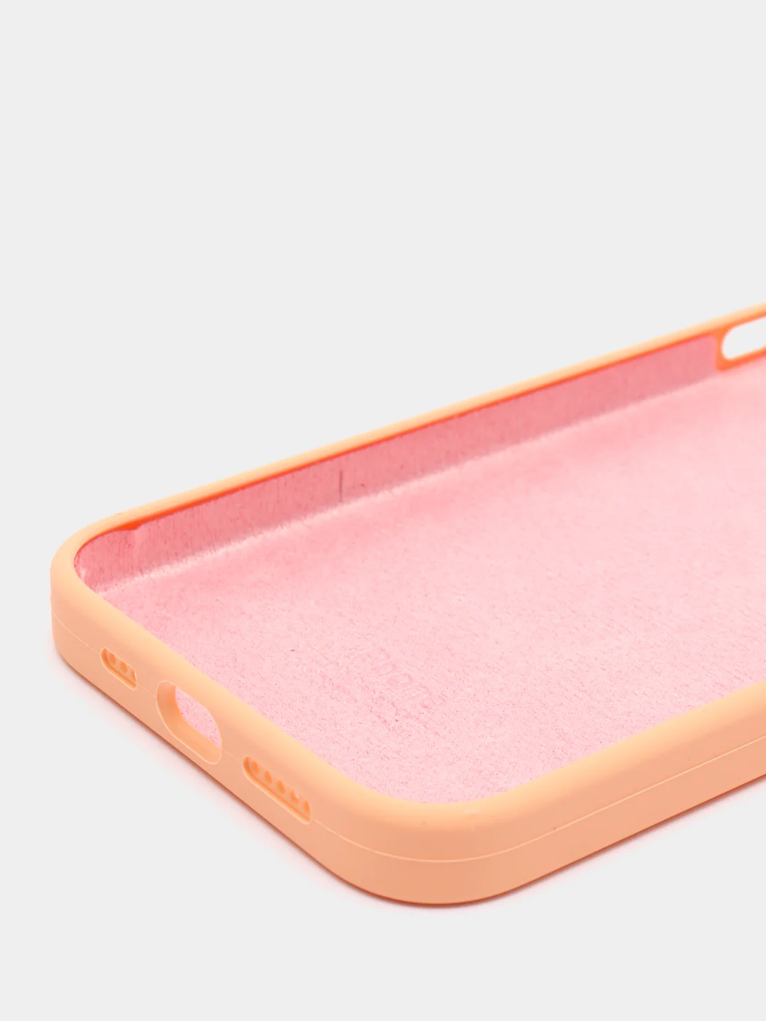 Манго чехол Silicone Case для iPhone 13 с закрытым низом
