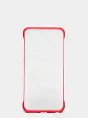 Красный чехол для Apple iPhone 6 Plus / 6s Plus, прозрачный, с держателем