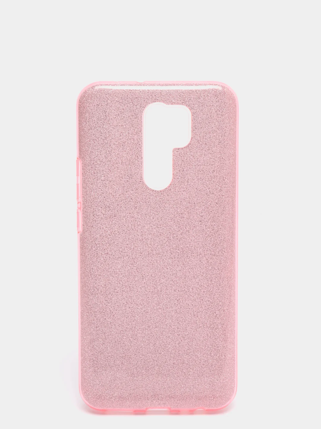 Розовый чехол Xiaomi Redmi 9, Сяоми Редми 9 блестящий сияющий