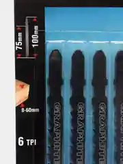 Полотна для электролобзика GRAPHITE 57H762 5шт