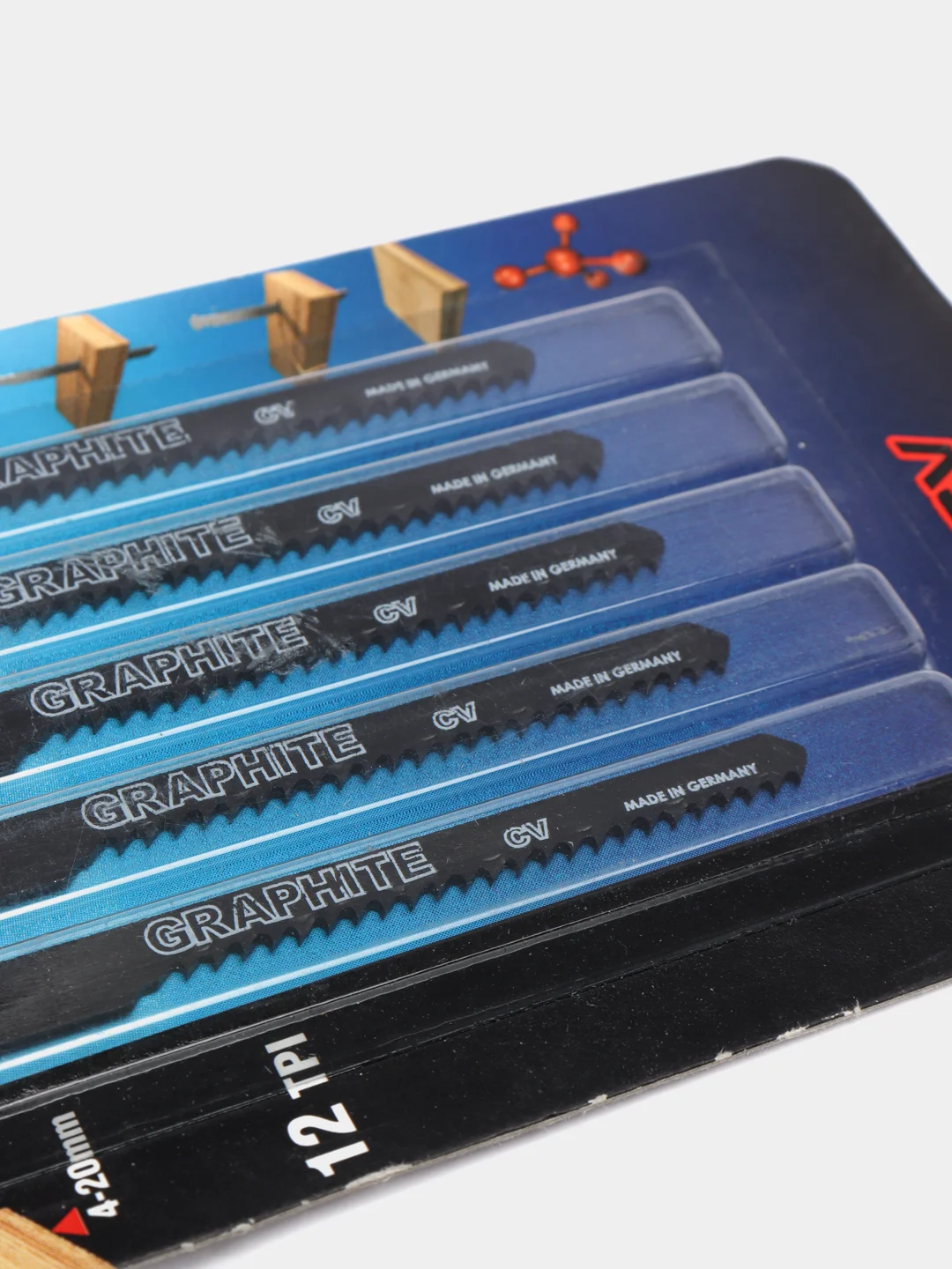 Полотна для электролобзика GRAPHITE 57H778 хвостовик U, набор 5 шт