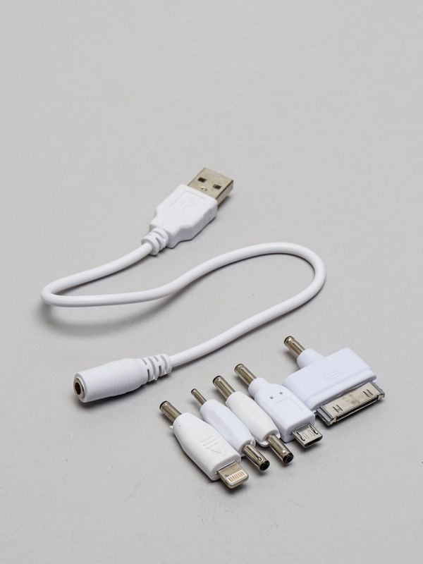 Комплект переходников Nokia 6101 тонкий, iPhone 4S, MicroUSB, 6600 с USB кабель для заряда
