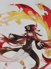 Горчичный фигурки Genshin Impact, Геншин, акриловая, 2D