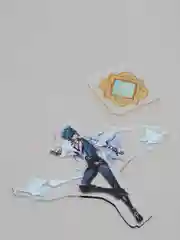 Красный фигурки Genshin Impact, Геншин, акриловая, 2D