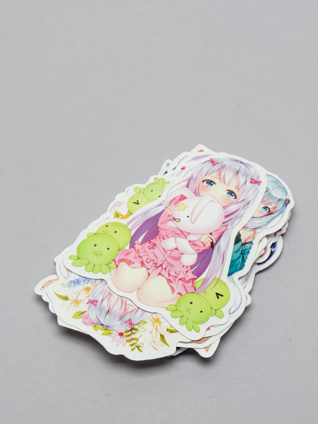 Наклейки стикеры Аниме Эроманга хентай/Eromanga/37шт/ Стикерпак