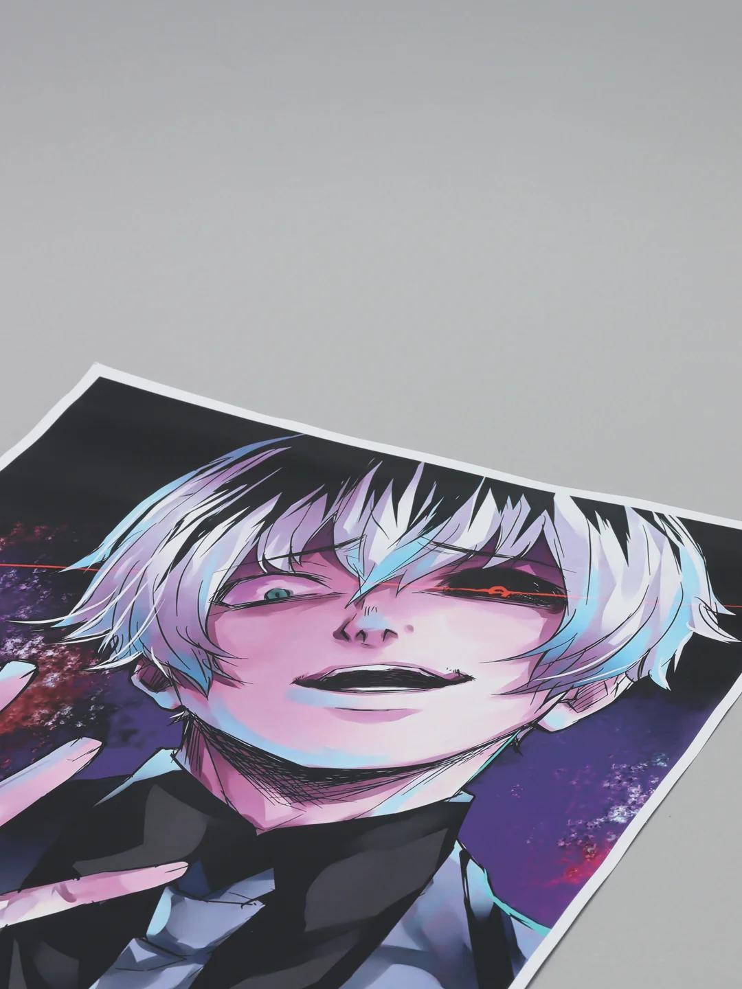 Белый плакаты аниме Токийский Гуль,Токийские мстители, Tokyo Ghoul, Tokyo Revengers