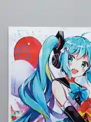 Вишнёвый плакат аниме Хатсуне Мику, Hatsune Miku, Vocaloid