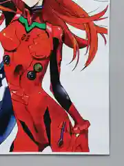 Желтый плакат аниме Тетрадь Смерти, Евангелион, Death Note, Evangelion
