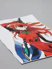 Желтый плакат аниме Тетрадь Смерти, Евангелион, Death Note, Evangelion