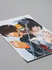 Голубой плакат аниме Тетрадь Смерти, Евангелион, Death Note, Evangelion