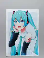 Зеленый плакат аниме Хатсуне Мику, Hatsune Miku, Vocaloid