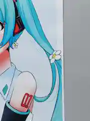 Зеленый плакат аниме Хатсуне Мику, Hatsune Miku, Vocaloid