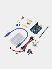 Стартовый набор на базе контроллера Arduino Uno, с обучающим курсом