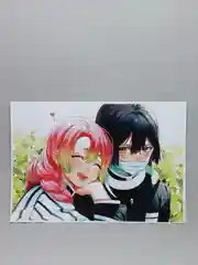 Белый плакат аниме Клинок рассекающий демонов, ДжоДжо, JoJo, Kimetsu no Yaiba