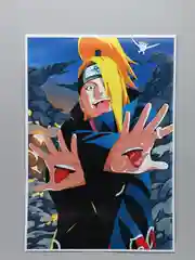 Желтый плакаты Naruto (Наруто) / Noragami (Бездомный Бог)
