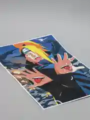 Желтый плакаты Naruto (Наруто) / Noragami (Бездомный Бог)