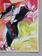 Лайм плакат аниме Клинок рассекающий демонов, ДжоДжо, JoJo, Kimetsu no Yaiba