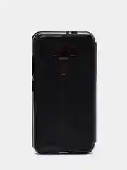 Черный чехол-книга Asus Ze520kl(max 3)/ Zx551ml( Zoom),с окном, подставкой