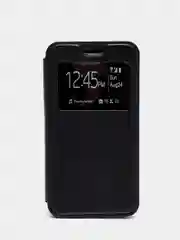 Черный чехол-книга Asus Ze520kl(max 3)/ Zx551ml( Zoom),с окном, подставкой