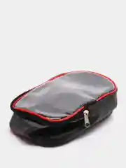 Красный вело сумка на руль с карманном для смартфона