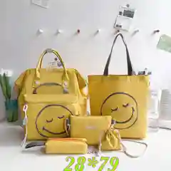 Желтый рюкзак 5 в 1 детский