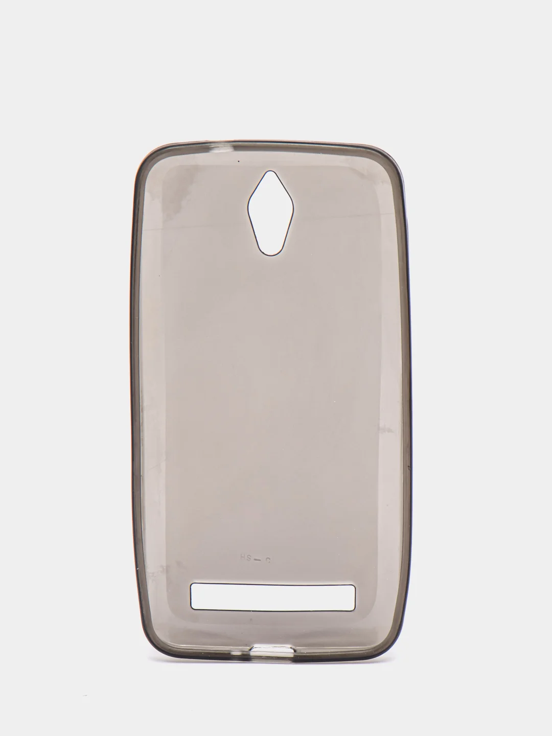 Чехол-накладка Asus Zc451 cg,силикон, глянец, серый