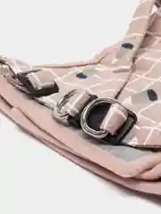 Розовый шлейка для собак, кошек