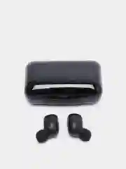 Черный наушники беспроводные tws F9, Bluetooth 5.2, гарнитура