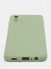 Лесной зеленый чехол силиконовый на Samsung Galaxy A02 (Самсунг Галакси А02), цветной, матовый