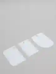 Белый скребки кондитерские, 3 штуки