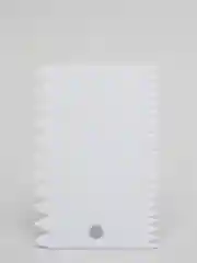 Белый скребки кондитерские, 3 штуки