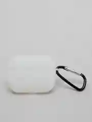 Прозрачный силиконовый чехол для наушников AirPods Pro с карабином