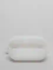 Прозрачный силиконовый чехол для наушников AirPods Pro с карабином